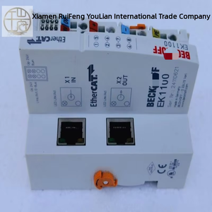 Ek1100 Ethercat Accoppiatore อุปกรณ์เชื่อมต่อ 2 ช่องสัญญาณ อีเธอร์เน็ต อินเทอร์เฟซ ตัวปลายทาง ของแท้ใหม่ พร้อมส่ง ระบบอัตโนมัติอุตสาหกรรม - Product Image 1