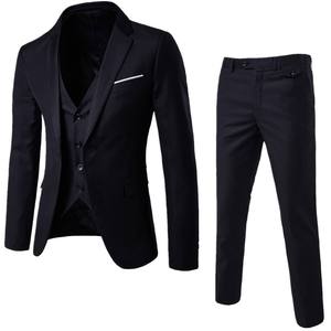Costume trois pièces pour <span class=keywords><strong>homme</strong></span>, coupe ajustée, costume professionnel pour <span class=keywords><strong>homme</strong></span>, costume <span class=keywords><strong>de</strong></span> <span class=keywords><strong>mariage</strong></span>, vêtements <span class=keywords><strong>de</strong></span> témoin et pantalon, gilet - Product Image 5