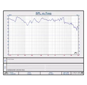 8 인치 서브우퍼 4 옴 100W 자동차 오디오 서브우퍼 고출력 서브우퍼