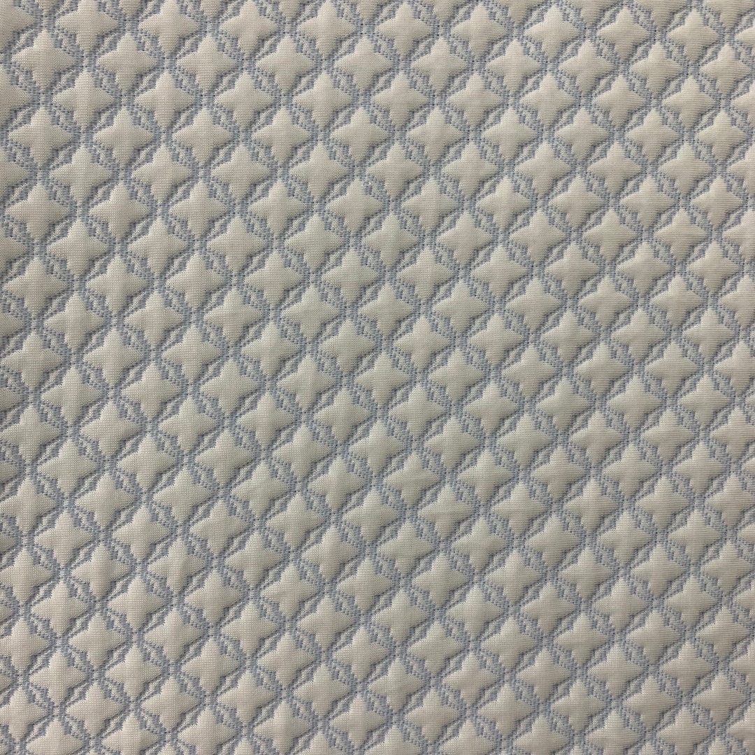 16% nylon 24% cool yarn 60% polyester jacquard mattress pillow fabric