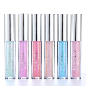 Wholesale 2019 New Fashion Colors Cosmetics <strong>Pink</strong> Blue Holographic Mermaid Lip Gloss Vendor <strong>Lipgloss</strong> - Product Image 1