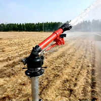 Arroseur à jet de pluie en métal Titans 100m avec rotation à 360° °   Rotation automatique pour l'irrigation des grandes exploitations agricoles