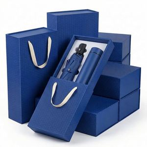 Promotional Personalized Vacuum Flask Water Bottle Umbrella <b>Gift</b> <b>Set</b> Business Office Event Employee Welfare Giveaways <b>Gift</b> <b>Sets</b> - Product Image 1