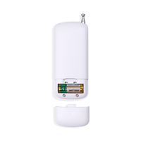 DC12V/24V 1CH Kit de interruptor de Control remoto inalámbrico RF 315/433Mhz RECEPTOR + TRANSMISOR ABS luz/ventana/puerta de garaje/alarma de coche