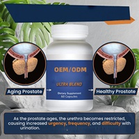 Capsules de soutien avancé pour la prostate : Canneberge, Palmier nain, Poivre noir pour un soulagement naturel de la fréquence urinaire et de la santé de la prostate