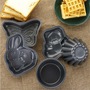 Molde para pasteles de acero al carbono antiadherente personalizado Xinze, horno resistente al calor, herramienta de bricolaje para hornear para el hogar, cocina, diferentes formas, pastel tostado - Product Image 3