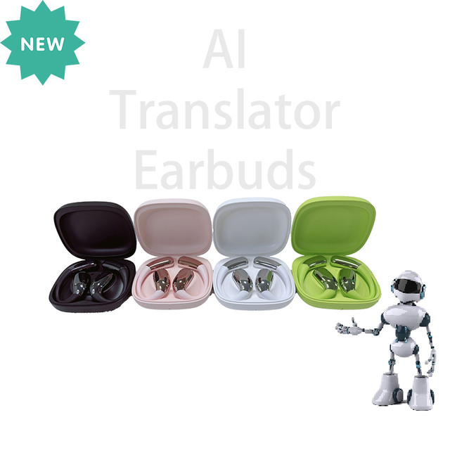 AI Translator Earbuds Ultimate AI Earphone Wireless Premium BT5.4 Auriculares Earphone Language Wireless Headphones Translators