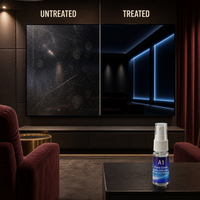 Protecteur d'écran liquide transparent anti-rayures nano-microcristallin de qualité industrielle A1, provenant du Guangdong
