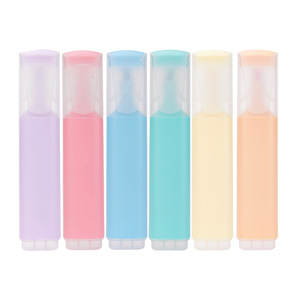 Paquete de 6 Marcadores <span class=keywords><strong>Pastel</strong></span> al por Mayor, Marcadores de Colores Macaron con Logotipo Personalizado, sin Derrames, para Estudiantes y Oficinas - Product Image 1