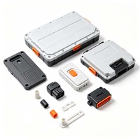 Stampaggio a Iniezione di Plastica ad Alta Precisione per Staffe di Supporto per Moduli di Batterie al Litio, Servizio di Stampaggio a Iniezione di Prodotti in Plastica