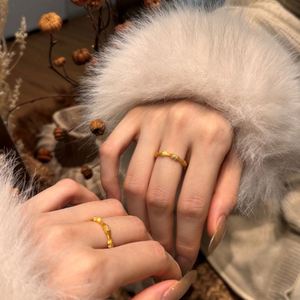 Dylam NEW DESIGN Jewelry Manufacturer S925 <b>Silver</b> Rhodium 22k Gold Plated 5A Zirconia Bamboo Joint <b>Eternity</b> Band Daily <b>Rings</b> - Product Image 3