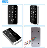 Controlador de Acceso Táctil para Exteriores Tuya WiFi IP65 con Relé Wiegand para Automatización de Barrera de Vehículos en Estacionamientos