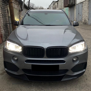 Amp-Z Front <b>Lip</b> <b>Splitter</b> Carbon Fiber Texture Matte Finish For Bmw X5 F15 2014-2018 M Sport Exterior Modification - Product Image 3