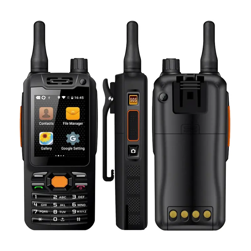 UNIWA F25 2,4-Zoll-Bildschirm Global Bands 4G LTE Android Mobile Zello Walkie Talkie PoC-Radio