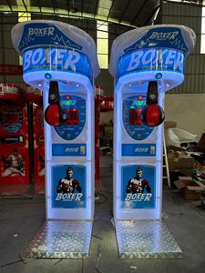 Mesin Arcade Tinju Koin Beroperasi Otomatis, Laris Manis, Konstruksi Plastik, Bersertifikasi CE, Lampu Warna-warni untuk Permainan Dalam Ruangan Dewasa - Product Image 6