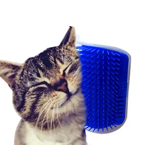 Epilasyon tarak Pet kedi kendini Groomer kedi tımar aracı köpek kedi fırça saç dökülmesi kırpma masaj cihazı ile Catnip