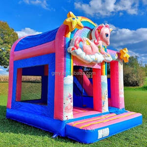 Castillo Inflable de Nieve GMY, Castillo de <span class=keywords><strong>Hielo</strong></span>, Juego de Rol para Niños, Equipo de Juego Suave, Castillo Inflable con Tobogán para Niños - Product Image 6