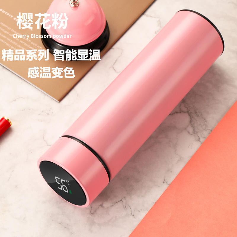 จอแสดงผลเซ็นเซอร์อุณหภูมิอัจฉริยะระดับพรีเมียม [สีชมพู]