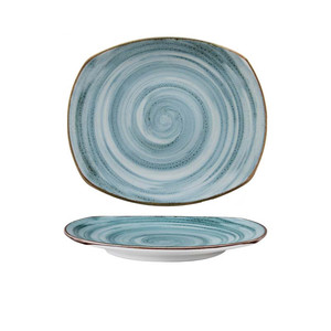 จานแบนสีน้ำเงินอาร์ติซาน 25.7×22 ซม. ทรงสี่เหลี่ยม โคโรน่า พีพี 1604722612 - Product Image 1