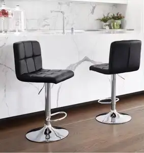 High Stool Bar Chairs For Kitchen Customized Kitchen Island Swivel Bar Stool Adjustable Height Bar Chair