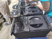 Sistema de Altavoces Line Array TW-10, Activo/Pasivo, Impermeable, de 10 Pulgadas, de Dos Vías, para Conciertos y Sonido Profesional
