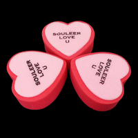 Éponge de bain en forme de coeur nettoyage éponge pour le visage exfoliant décorations de douche de bébé peau propre du corps petite taille