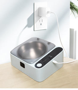 Stazione per Animali Domestici con Coperchio Automatico Elettrico e Sensore a Induzione per Alimentatore Intelligente Anti-Inquinamento e Anti-Umidità per Cani e Gatti - Product Image 1