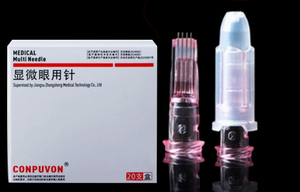 Nanosoft 34G Nano Meso Nadeln 3-Pin für Mesotherapie Microneedling Hautverjüngung - Product Image 3