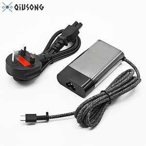 <span class=keywords><strong>Chargeur</strong></span> USB C 65W pour <span class=keywords><strong>ordinateur</strong></span> portable <span class=keywords><strong>HP</strong></span> Spectre x360 Envy <span class=keywords><strong>Elitebook</strong></span> Pavilion Elite X2 Chromebook Omnibook Dragonfly ZBook Adaptateur secteur - Product Image 3