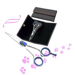 ASAP 6 pouces professionnel coupe de cheveux ciseaux amincissants ensemble vis réglable Tijeras durable Laser ciseaux de coiffure pour - Product Image 1