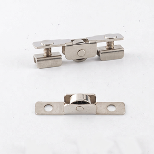 ลูกล้อประตูบานเลื่อน H-Roller ขนาด 43 มม. x 30 มม. ทำจากเหล็ก ลื่นไหลสำหรับประตูกระจก - Product Image 1