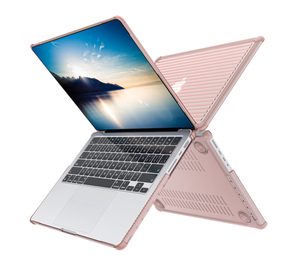 Máy tính xách tay trường hợp hai lớp pinstripe Mac cuốn sách không khí 15.3 inch bìa với chúng tôi MIL-STD-810H kiểm tra chứng nhận. - Product Image 3