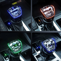 Poignée de levier de vitesses LED en cristal Yifeng K9 pour Land Cruiser Prado LC250 2024-2026, kit d'éclairage ambiant multicolore Plug & Play