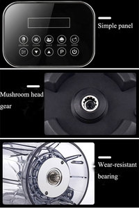 Robot culinaire électrique <span class=keywords><strong>de</strong></span> qualité supérieure, mixeur, moulin à épices, extracteur <span class=keywords><strong>de</strong></span> jus, avec couvercle insonorisant, blender commercial - Product Image 2