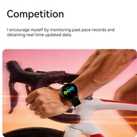 Montre connectée légère et relaxante, adaptée aux hommes et aux femmes, étanche niveau IP68, boussole, contrôle d'accès NFC, accessoires de port.