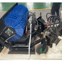 Prix d'usine bon marché Mini chargeuse sur chenilles Skid Steer Chargeuses sur support avec différents accessoires