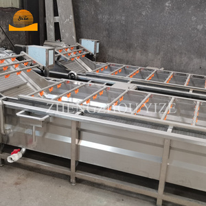 Pulitore di frutta per patate al cetriolo automatico altre macchine per frutta e verdura su misura lavatrice per frutta e verdura - Product Image 1