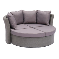 Liegestuhl Modernes Design Komfortable Outdoor-Möbel für Hof & Hotel Sonnenliege