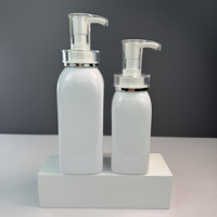 Emballage cosmétique écologique en plastique PET, flacon pompe, lotion pour le corps, distributeur de shampoing, OEM ODM 300ml 500ml 700ml