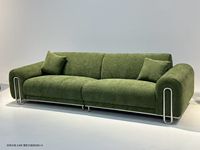 Ensemble de canapés modulaires convertibles et extensibles, canapé sectionnel doux et confortable, modules de canapé modernes en velours chenille