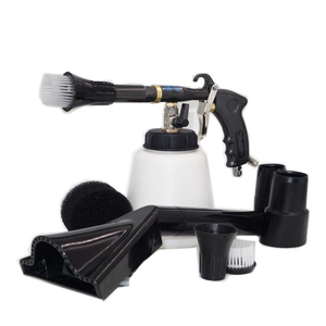 SS Z-020 2 IN1 Luft regler Lager rohr Reinigungs pistole Schwarz Combo Vakuum adapter Schnees chaum pistole Tornado Pistole Auto waschanlage Werkzeug - Product Image 1