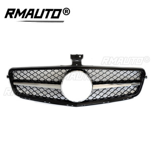 Grille de pare-chocs avant de style RMAUTO C63 AMG pour Mercedes W204 C200 C250 C350 2007-2014, kit de style de carrosserie - Product Image 5