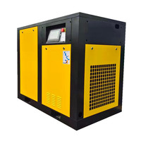 30KW 40HP 150 CFM VSD Compresseur à vis Aimant permanent Vitesse variable Machine de compresseur d'air à vis rotative à entraînement direct