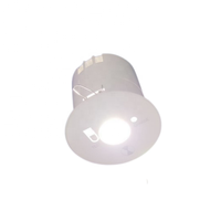 CE ROHS encastré électrique 3 watts Led lampe de secours pour éclairage de garage, couloir de passage