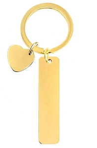 พวงกุญแจเหล็กสแตนเลสแบบกำหนดเองพวงกุญแจแฟชั่นและน่ารัก DIY พร้อมโลโก้ของแบรนด์ - Product Image 6