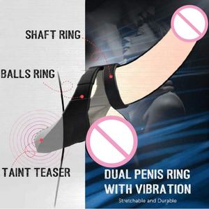 <span class=keywords><strong>Anillo</strong></span> vibrador de silicona para pene para adultos para hombres con estimulador de clítoris, <span class=keywords><strong>anillo</strong></span> de Metal para pene para mejorar la intimidad - Product Image 5