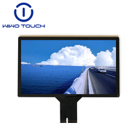 Módulo de Pantalla LCD Táctil Capacitiva de 15.6 Pulgadas, Soporte Táctil de 10 Puntos, Interfaz USB