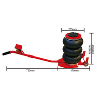 Cric de pare-chocs et compresseur d'air Portable approuvé, vérin de transmission hydraulique, vérin à Air utilisé, profil bas