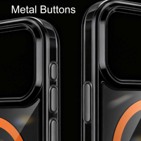 Coque de téléphone magnétique transparente pour iPhone 18 Pro Max, protection antichoc avec airbag, compatible iPhone 17 16 Pro Max LZ341