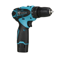 Ensemble de perceuse sans fil 12V Li-Ion 1300mAh de 86 pièces, perceuse électrique rechargeable, ensemble d'outils de vissage, mandrin 1/2, couple de 30 Nm, OEM